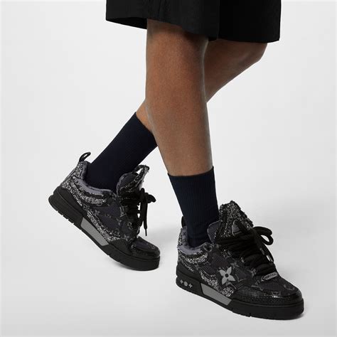 louis vuitton lv skate sneaker black|louis vuitton skate shoes 2022.